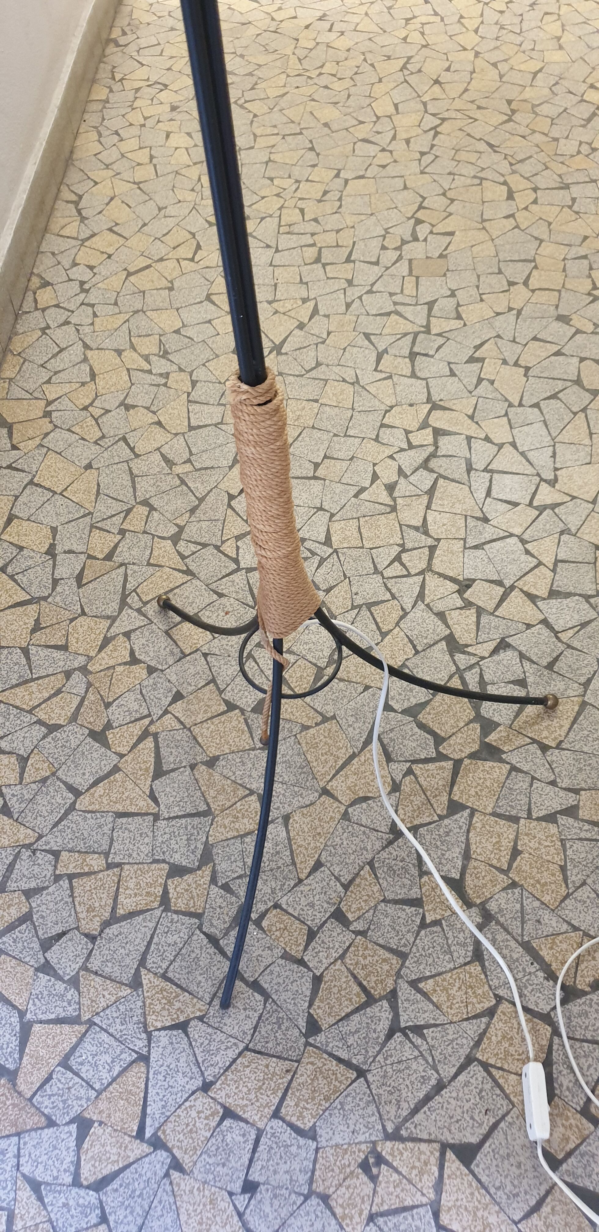 Vintage lamp 3 lights 1950