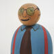 Grand-père en bois vintage