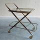 1950s Italian Bar Trolley, Attributed to Cesare Lacca
