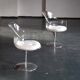 Champagne Chairs by Erwin & Estelle Laverne for Formes Nouvelles 1960s