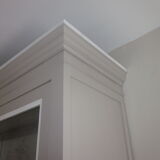 2-body old painted wooden buffet