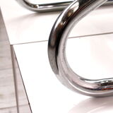 Tubular Steel Mirror, 1960s 40x64cm