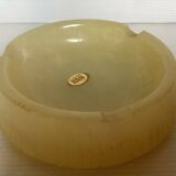 Empty alabaster ashtray pocket