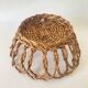 Woven wicker basket