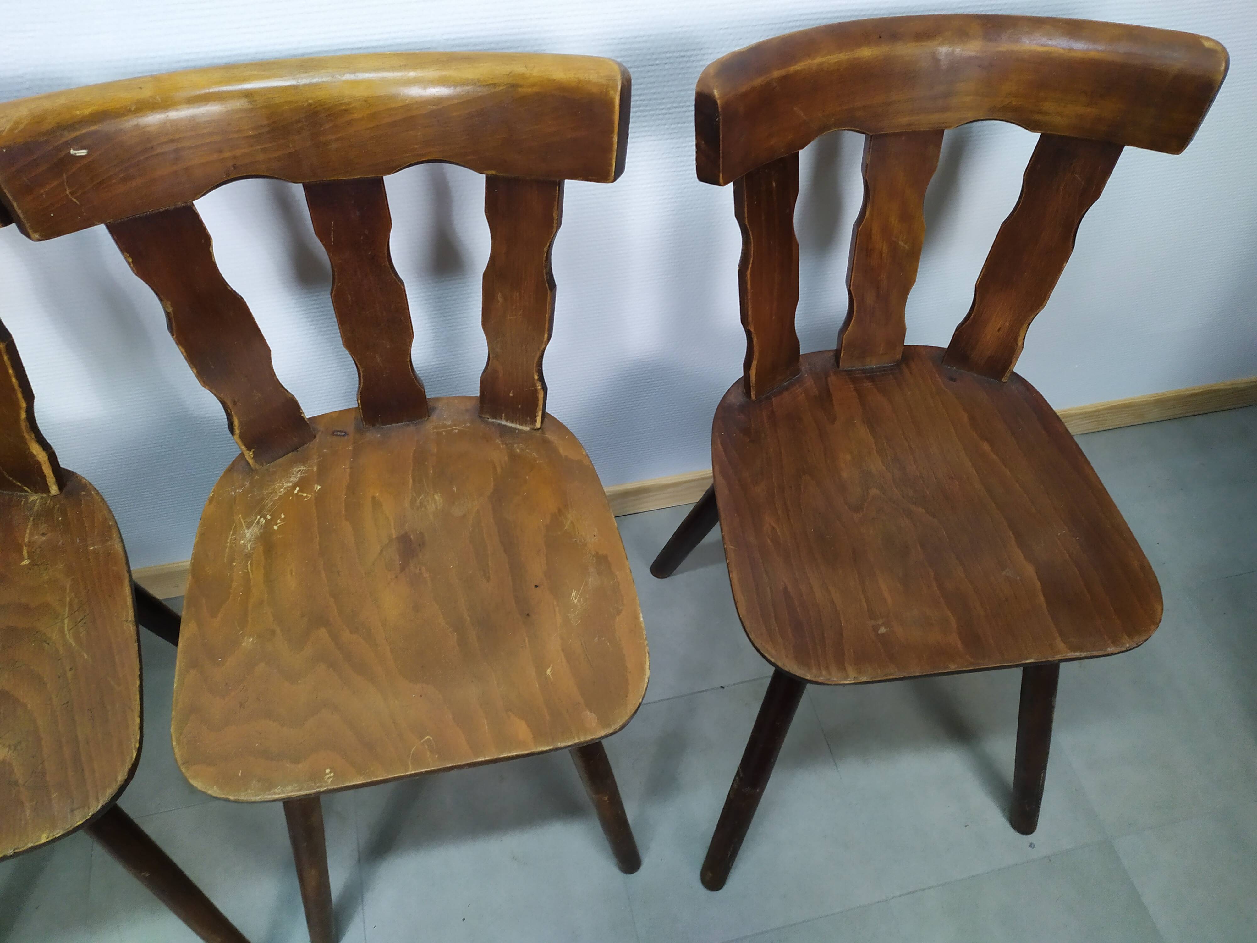 Set of 6 chairs 70/90