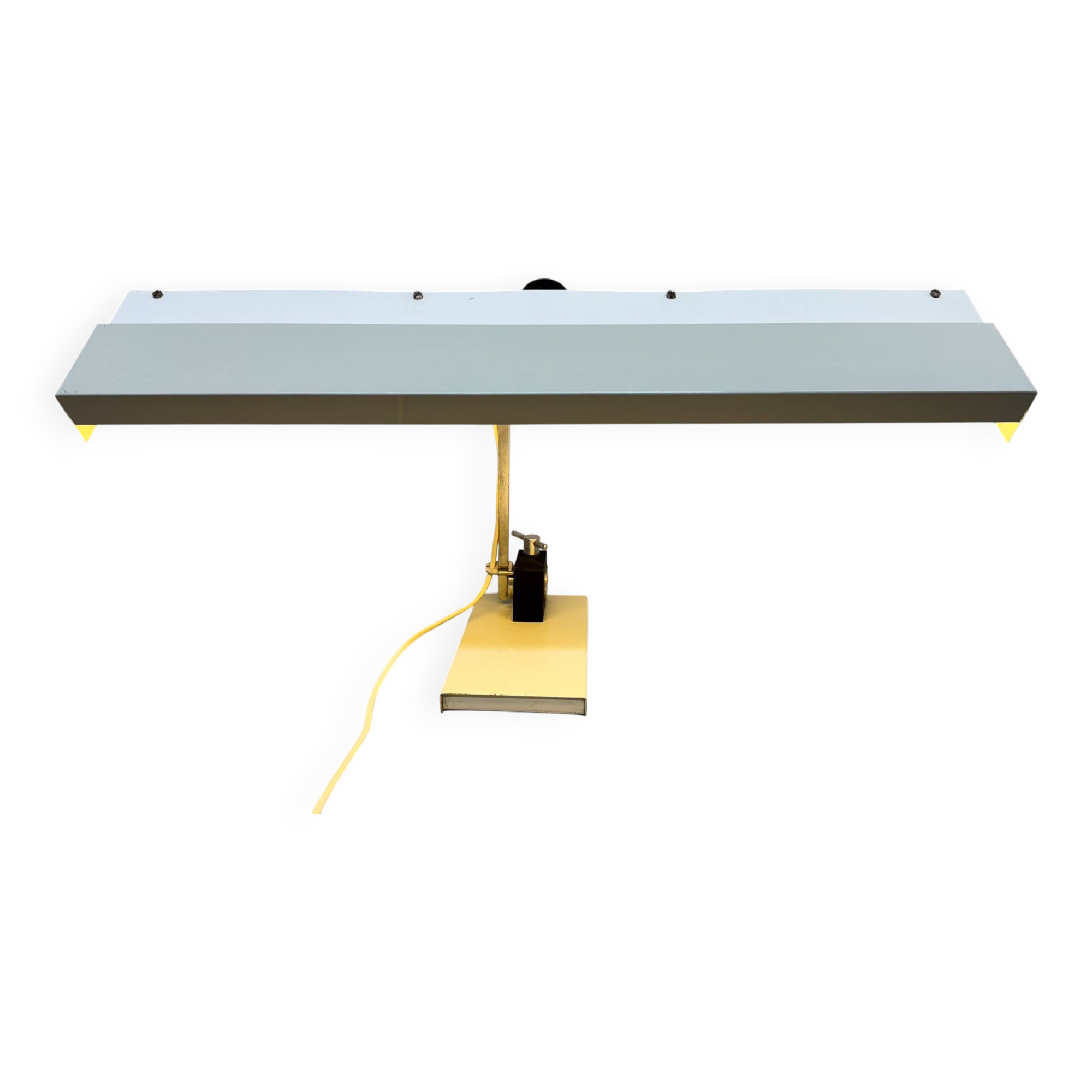 Space Age Metal Desk Lamp by Klaus Musinowski for VEB Dresden, Germany