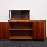 Buffet cubain en acajou de style Bauhaus, Gyula Kaesz, début des années 1940