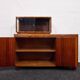 Buffet cubain en acajou de style Bauhaus, Gyula Kaesz, début des années 1940
