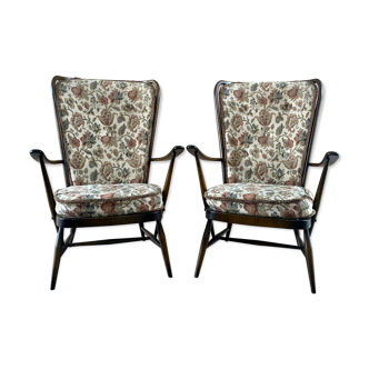 Paire de fauteuils Ercol