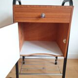 Side table, vintage bedside table