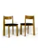 Maria chairs by Mauro Pasquinelli for Pallavisini, Italy, 1970s - set of 2