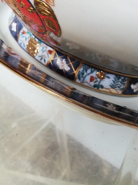 China East India Company + mark - soupiere + 19th dish