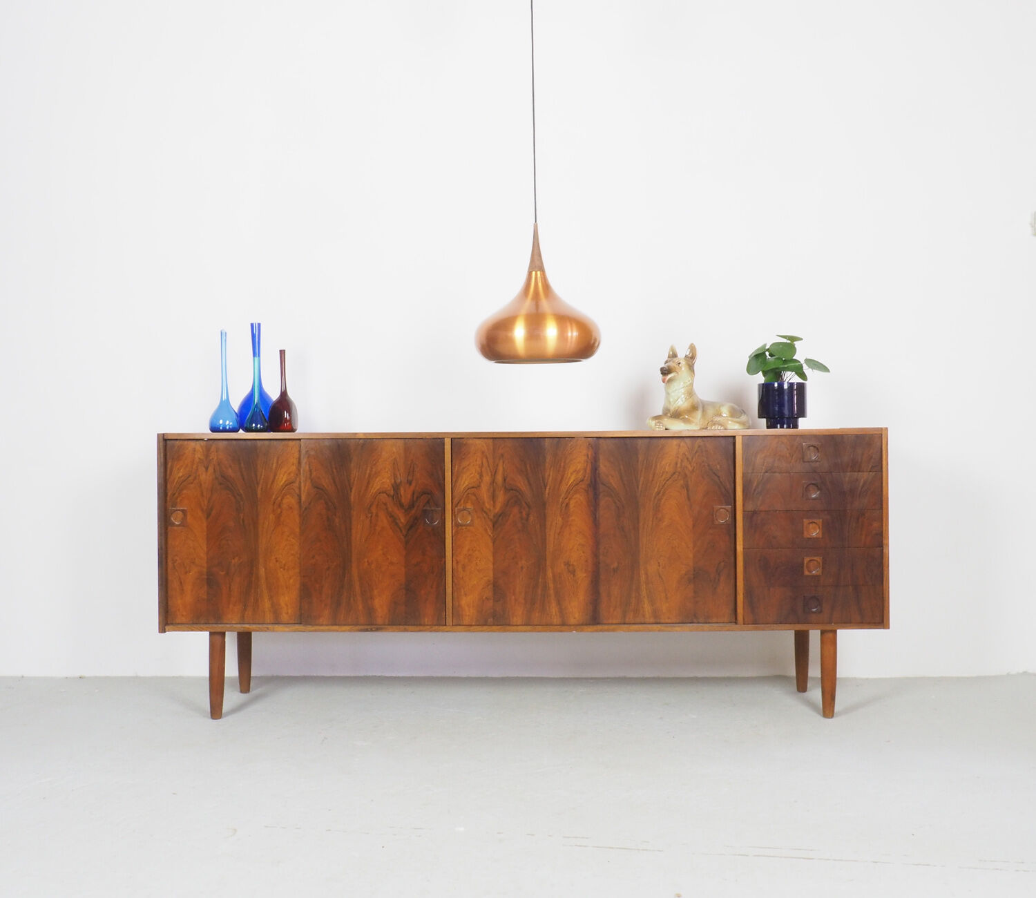 Danis design rosewood sideboard by Farso Moblefabrik, 1960's