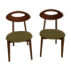 Duo de chaises Roger Landault pour Sentou