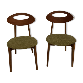 Duo of Roger Landault chairs for Sentou