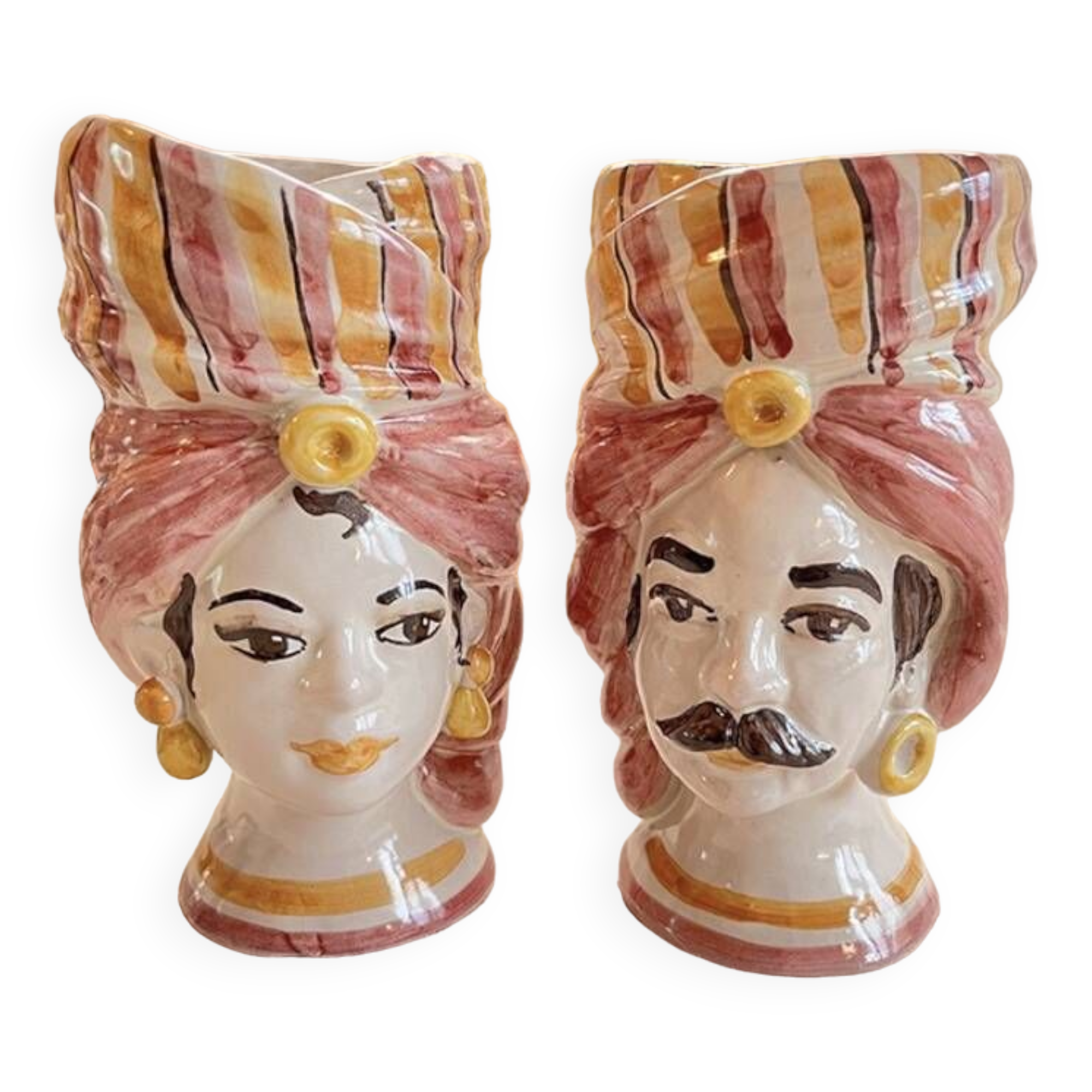 Sicilian vase - pink