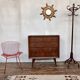Commode vintage pieds compas
