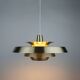 Lampe à suspension vintage danoise Superlight par David Mogensen, 1980