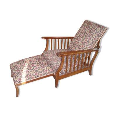 Fauteuil Morris à dossier inclinable art deco