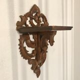 Farm wooden wall shelf