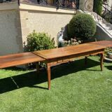 Louis XV-style farm table with extensions