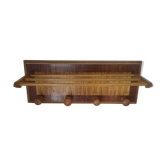 Wood coatrack