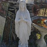 Stone statue of the Holy Virgin
