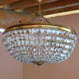 Ceiling chandelier with tassels