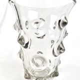 Picot vase, glass, 70s, space age