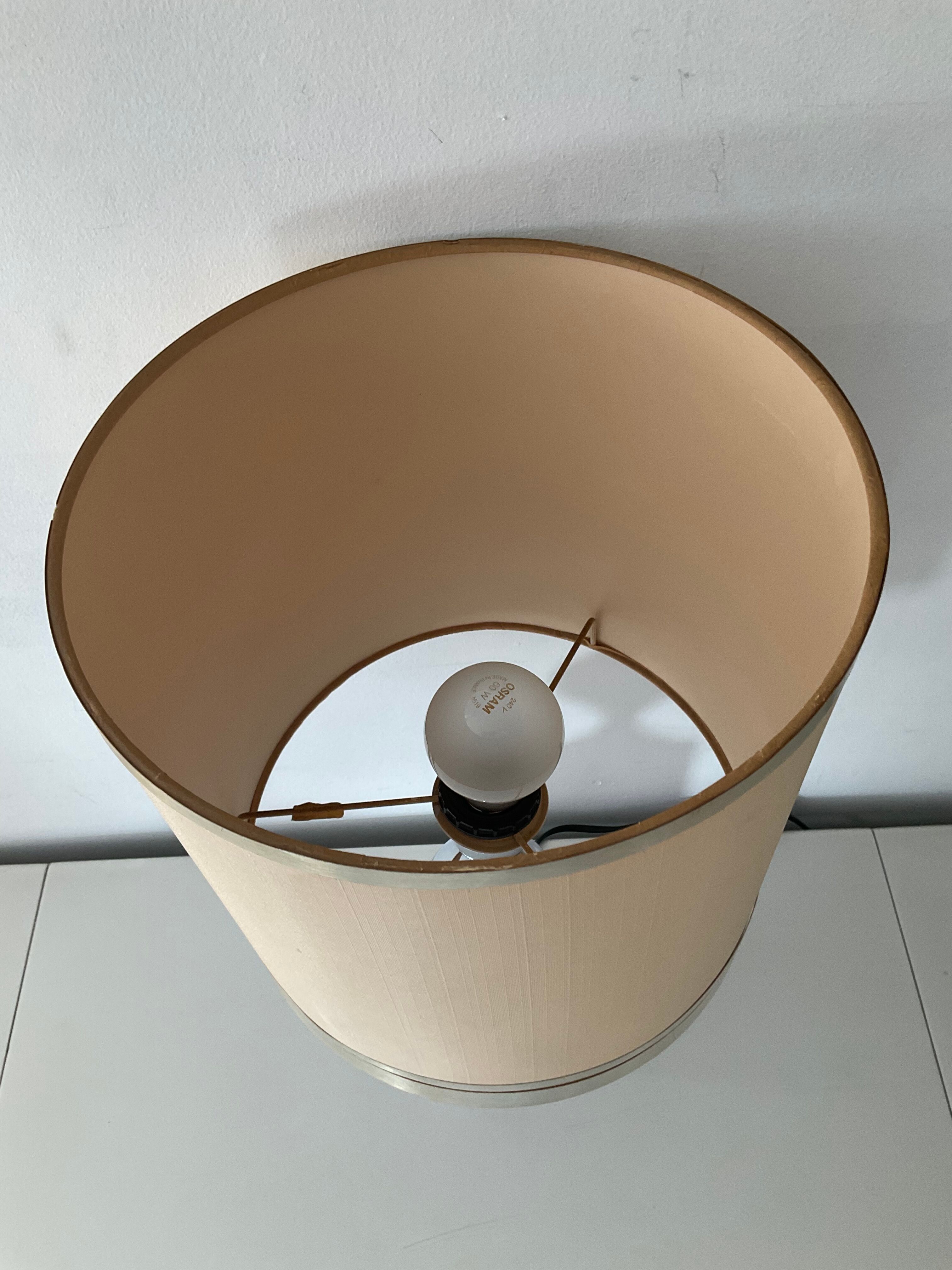 Vintage lamp in chrome metal 70s