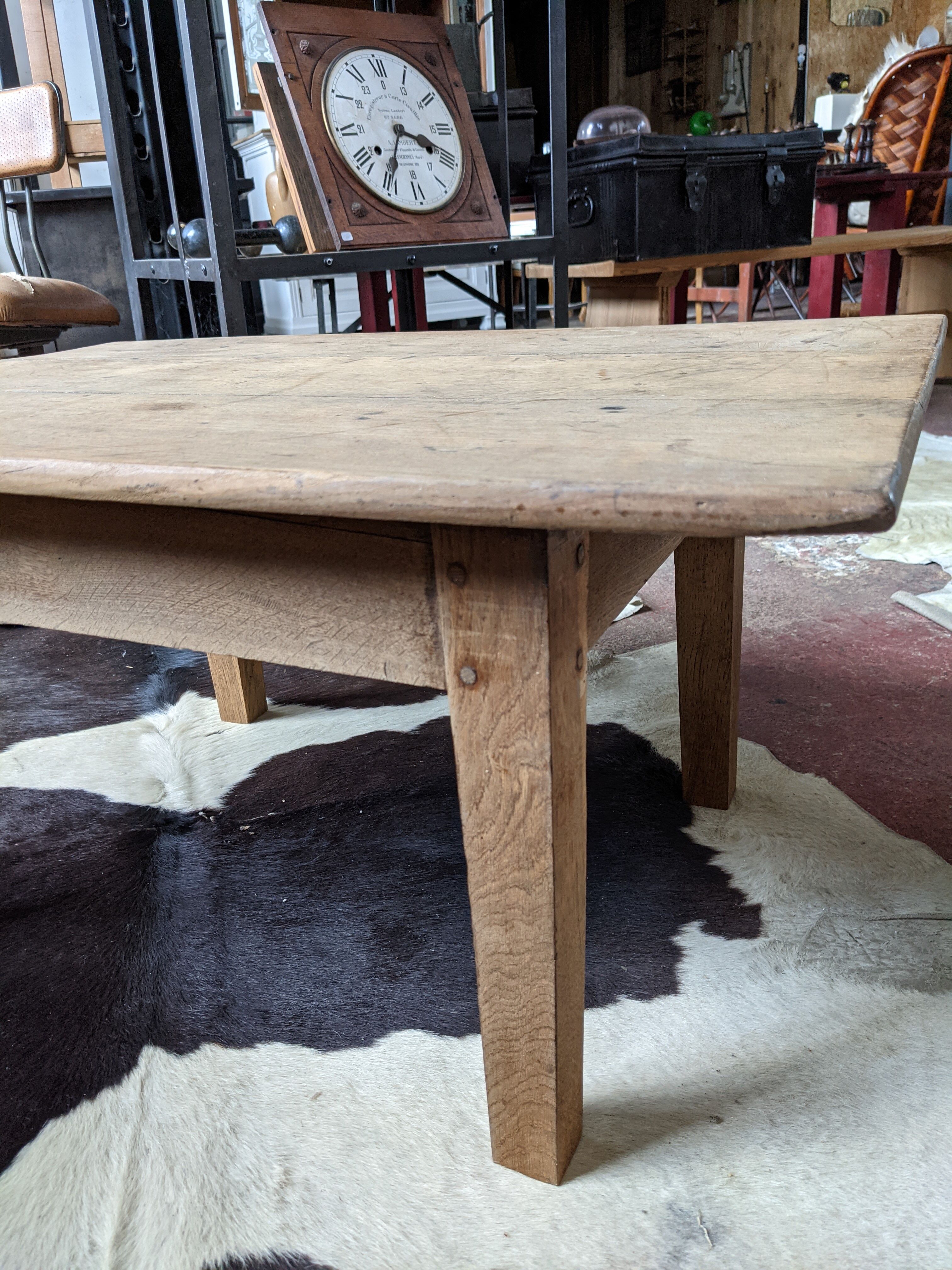 Oak coffee table