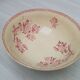 Salad bowl on foot in iron earth of Gien model Pink hawthorn