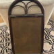 Miroir en rotin vintage