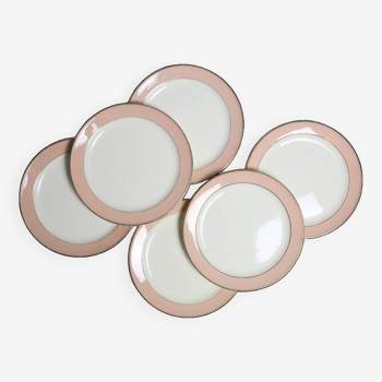 Set of 6 flat plates, Santos Villeroy and Boch service