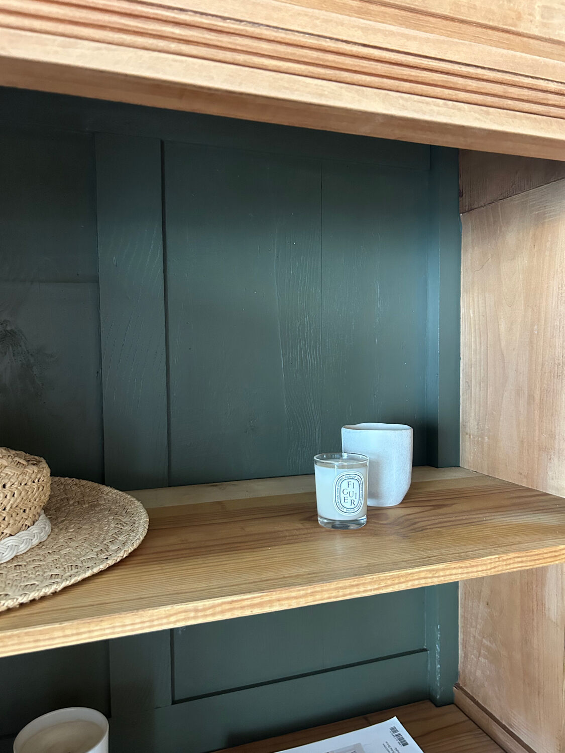 Renovated antique Parisian wardrobe