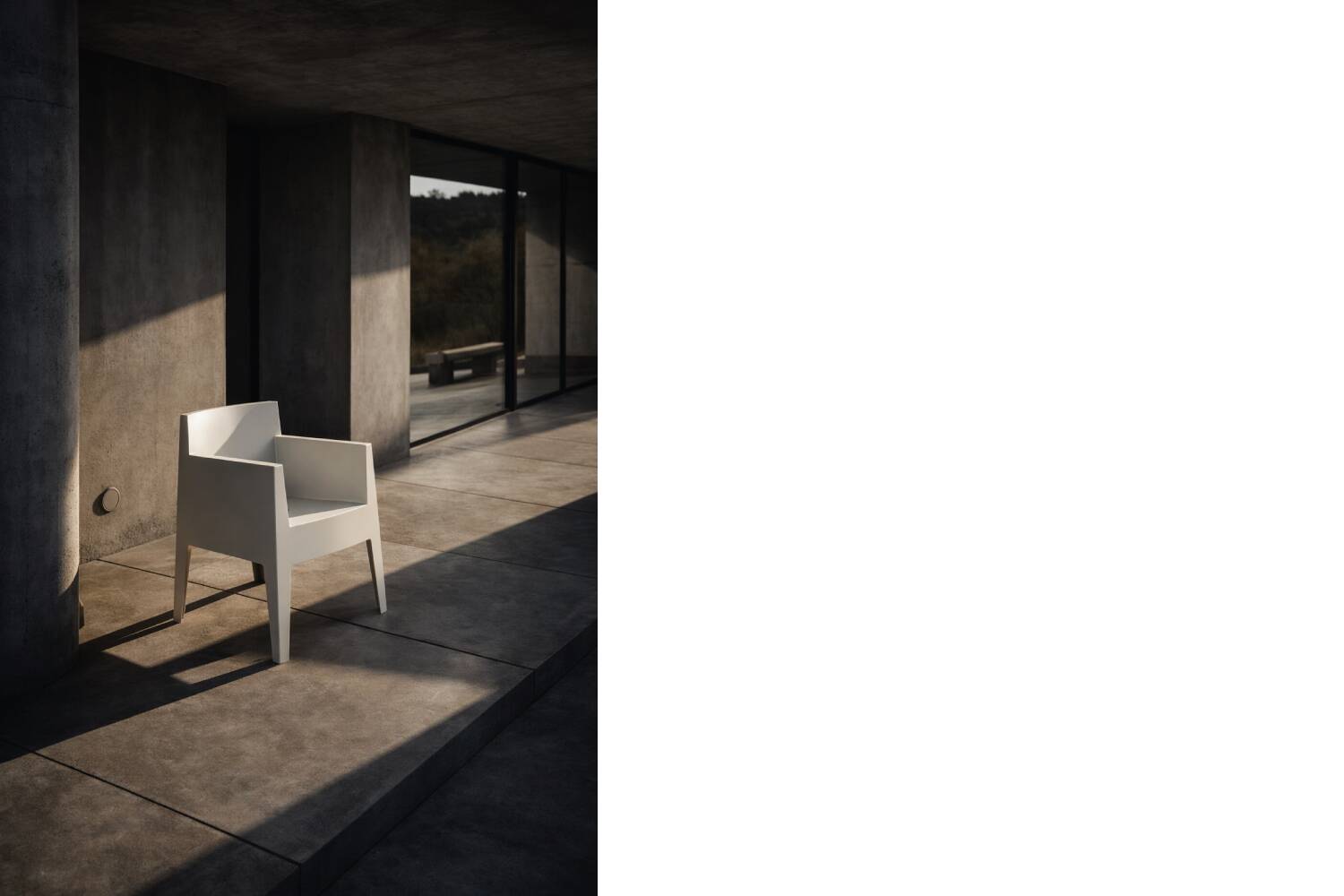 Set of 4 Vintage Mid-Century Modern Atlantide Collection Toy Plastic Chairs