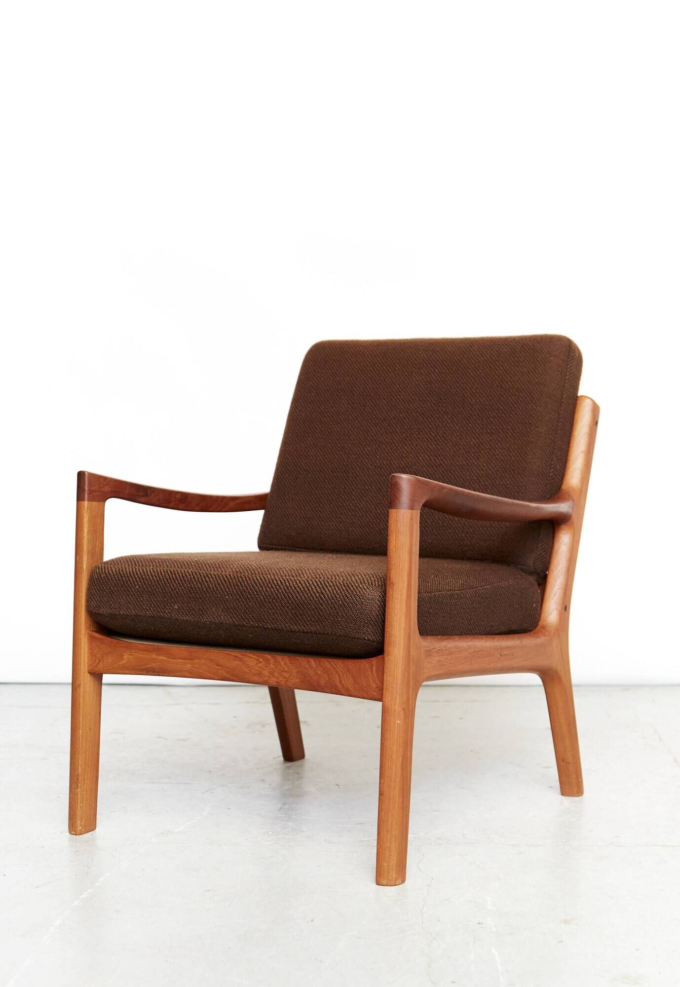 Fauteuil "Senator" du milieu du siècle par Ole Wanscher pour France & Søn