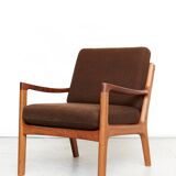Fauteuil "Senator" du milieu du siècle par Ole Wanscher pour France & Søn