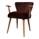 Vintage burgundy armchair