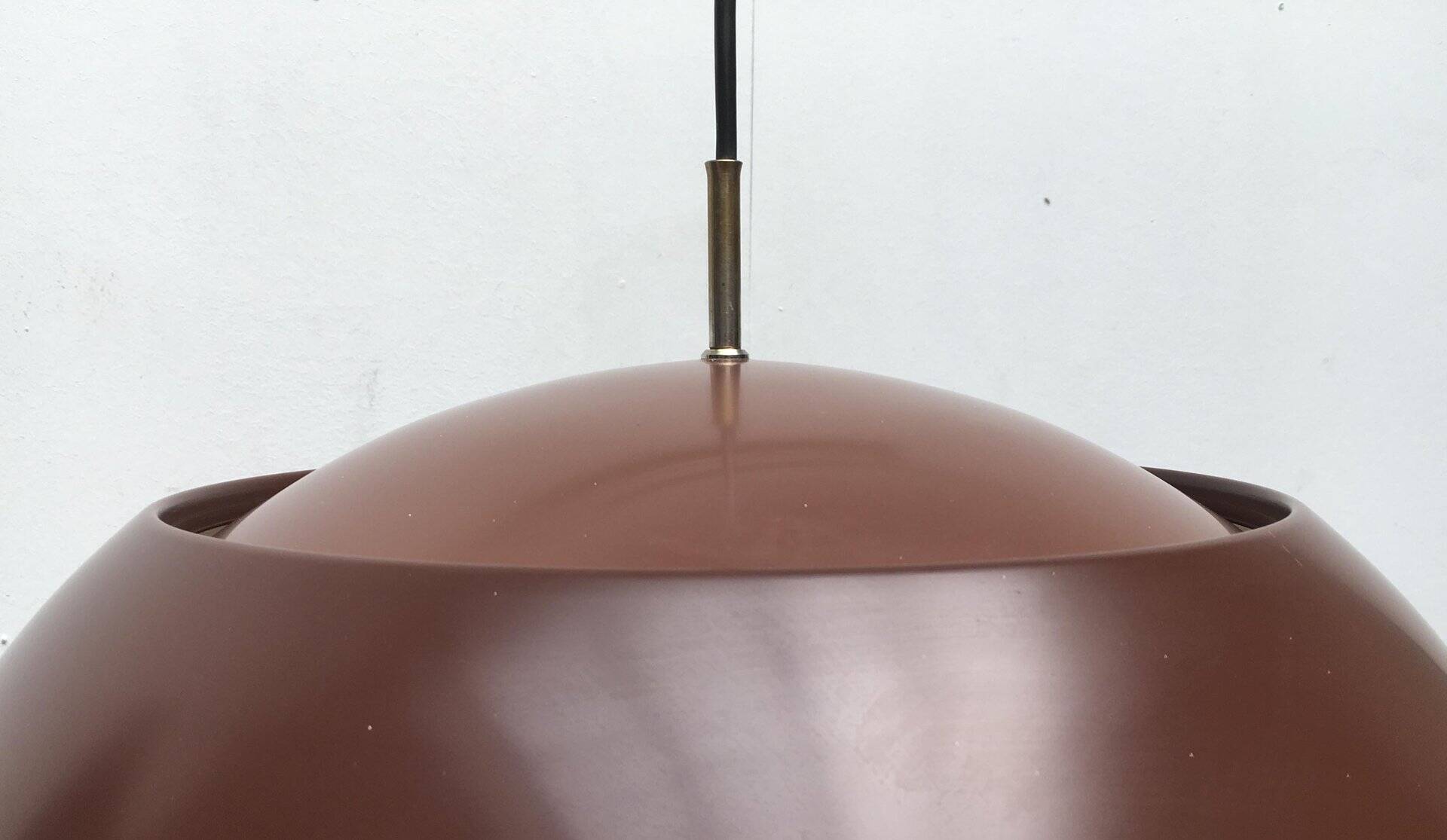 Vintage Danish suspension light Frederiksdal by Poul Lund-Jensen Holmegaard
