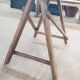Old table on trestles