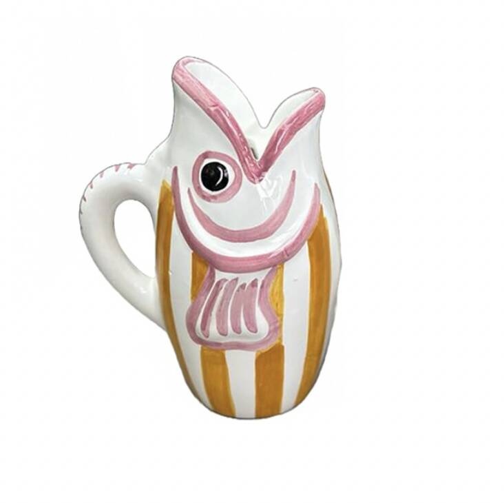 Orange fish carafe