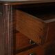Solid walnut chest of drawers from the early 20th century.