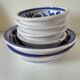 6 hand-painted ceramics – Desuir - Sicily