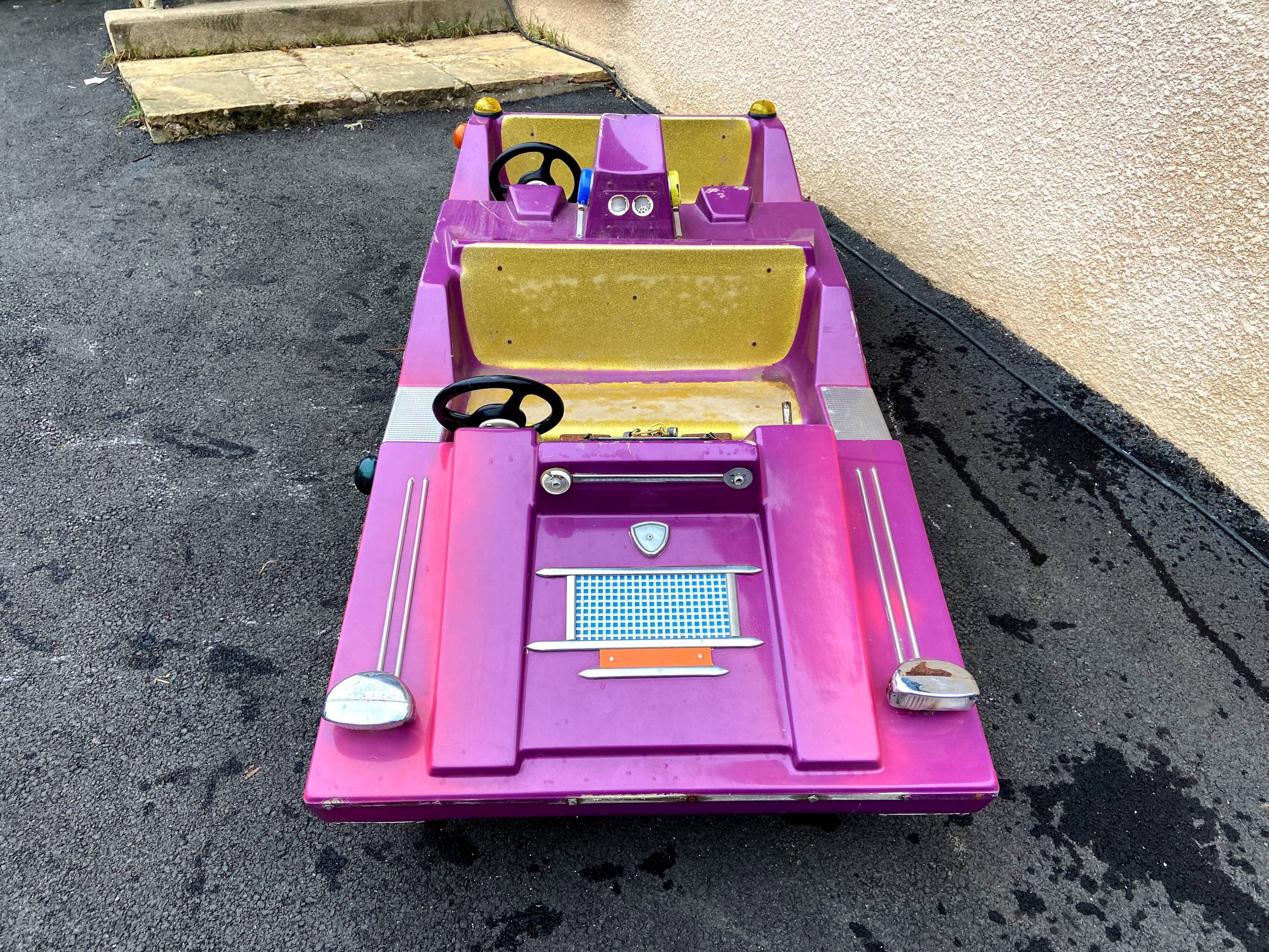 Ride subject - purple car