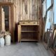 Antique solid pine sideboard