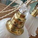 Vintage “tulip” portable lamp