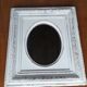 Mirror Napoleon III shabby chic 55x48 cm