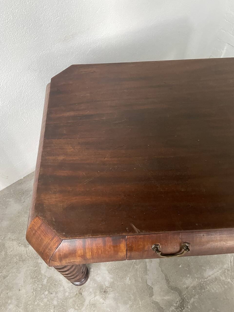 Bureau console acajou 1900