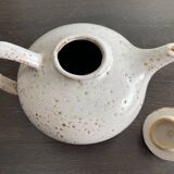 Ceramic teapot, handmade, pyrite stoneware.
